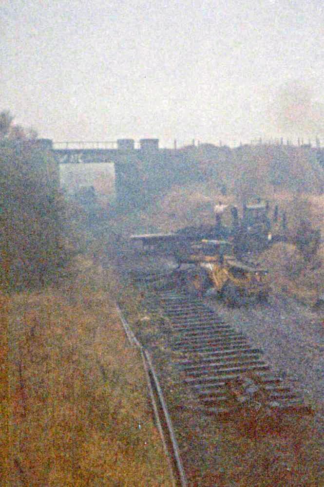 Whelley line being lifted Whelley line being lifted