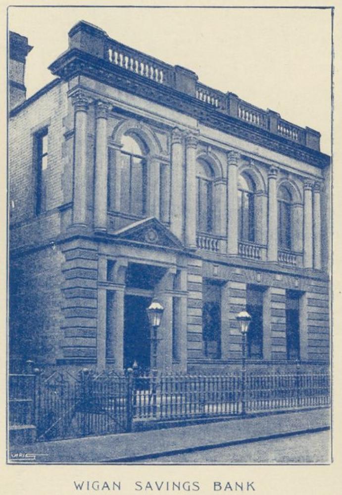 WIGAN SAVINGS BANK 1908 WIGAN SAVINGS BANK 1908