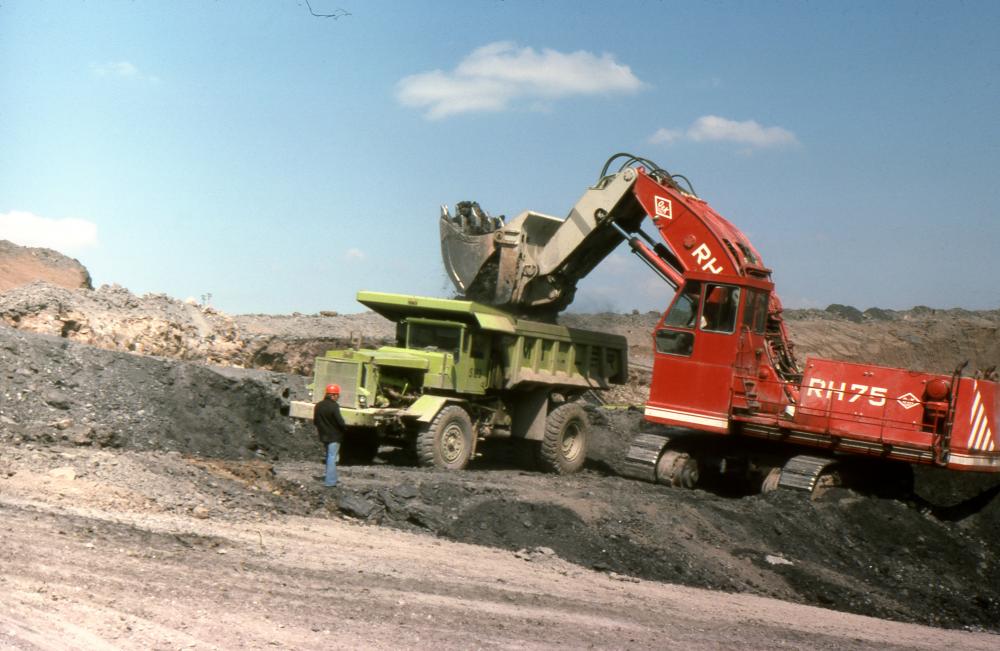 Albert Opencast 1977: View 5 Albert Opencast 1977: View 5