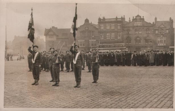 Territorials, Wigan branch, c1947