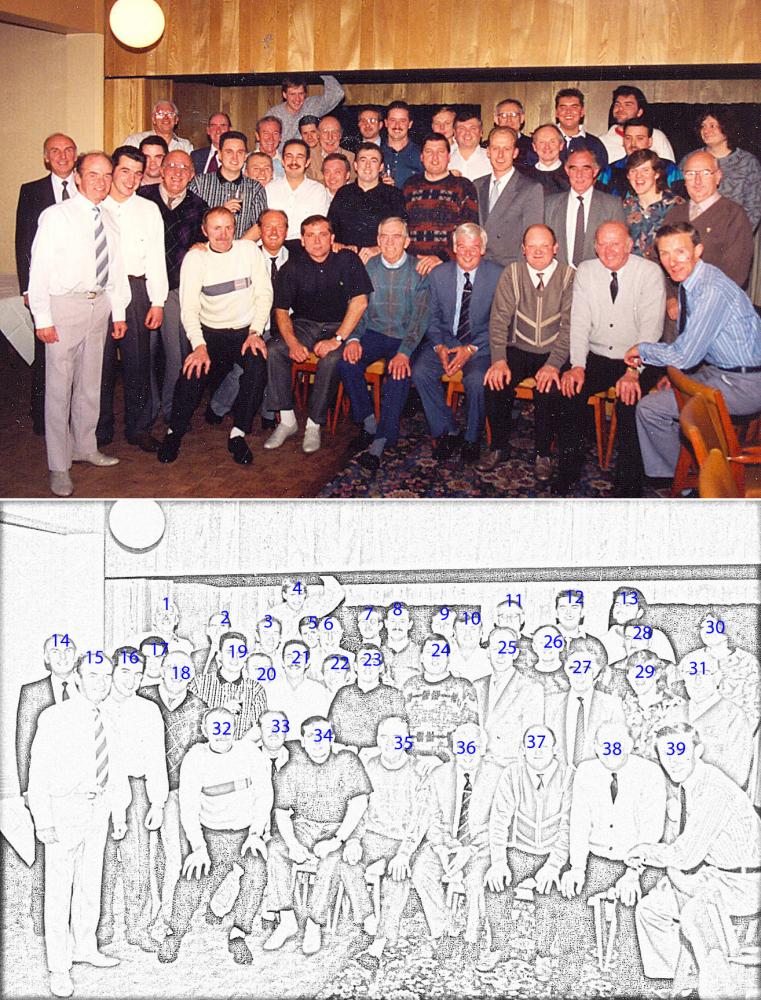 Northern Counties -Kenny Cloughs Retirement 1992-93 Northern Counties -Kenny Cloughs Retirement 1992-93