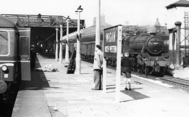 Wigan North Westen Station 1960's Wigan North Westen Station 1960's