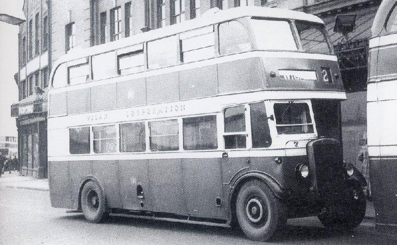 Bus outside the Empress Ballroom