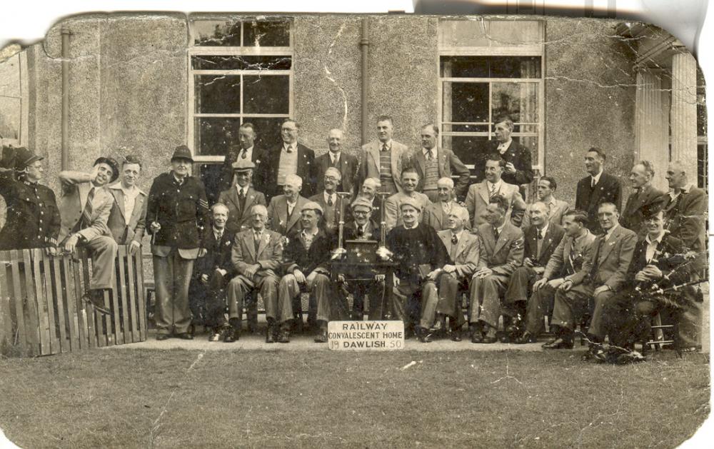 Railway convalescent home Dawlish 1950 Railway convalescent home Dawlish 1950