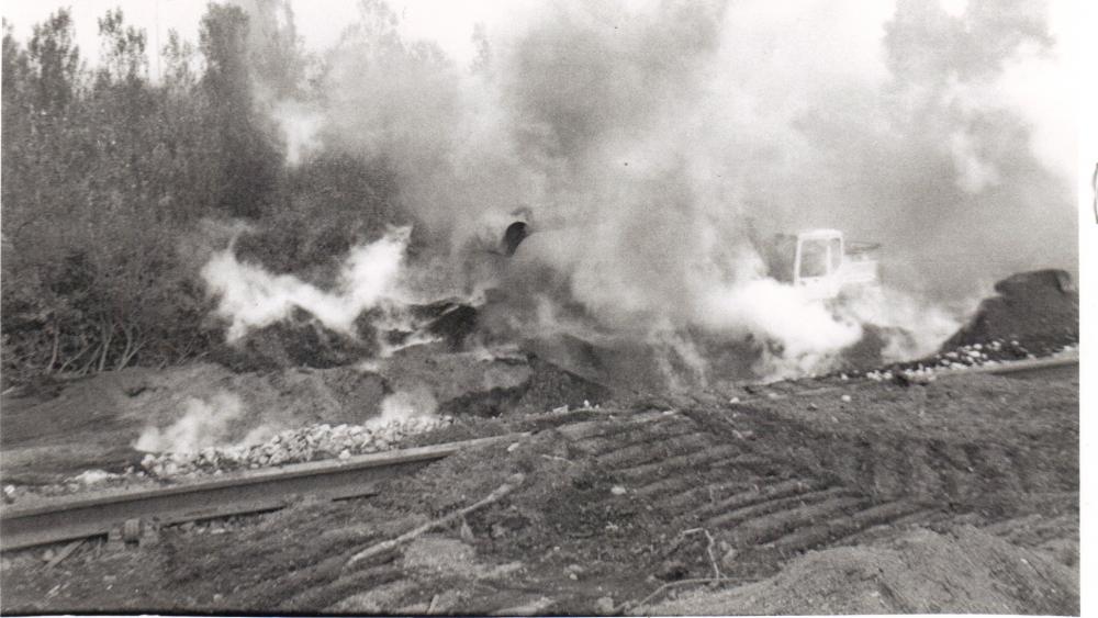 Bank Fire on Bickershaw Branch Bank Fire on Bickershaw Branch