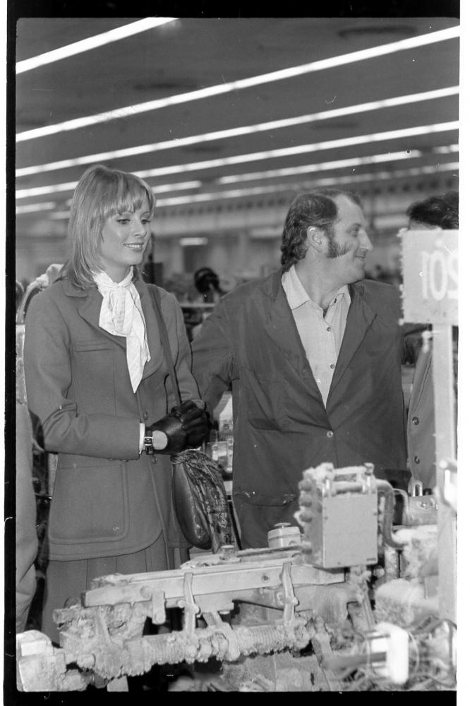 MISS WORLD visit 1972 Courtaulds MISS WORLD visit 1972 Courtaulds