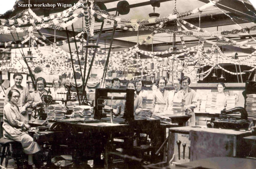 Starrs Printers Christmas 1937