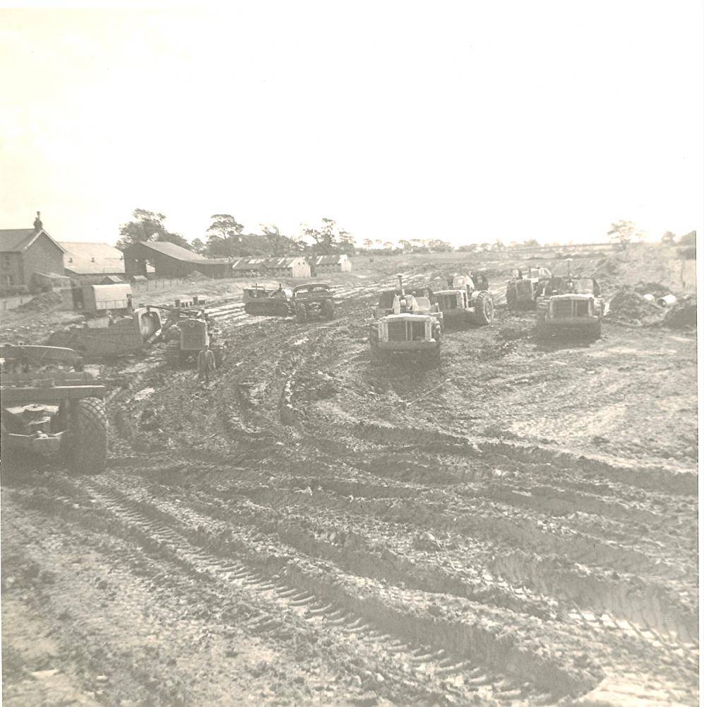 M6 construction-14-08-1963. M6 construction-14-08-1963.