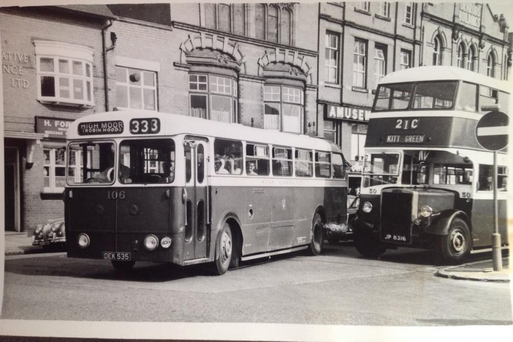 Another pair of corporation buses.