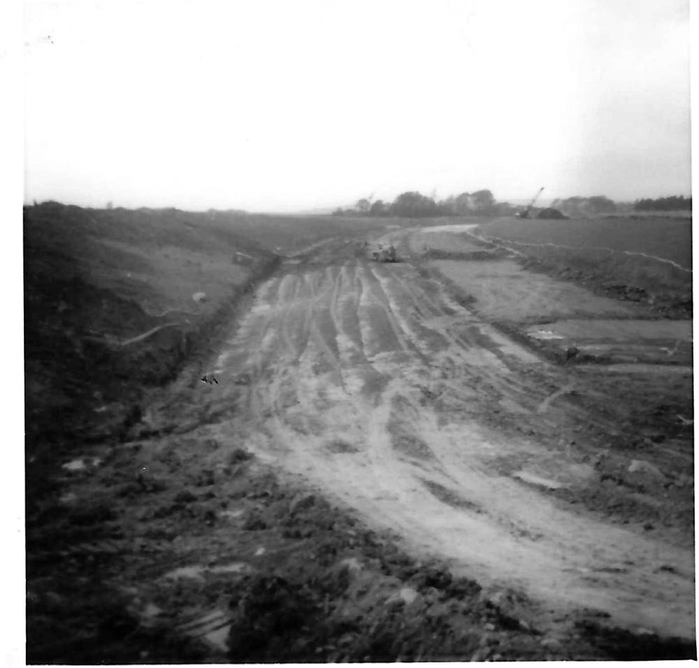 North View from Pemberton Road diversion (as was) . Compare with #35915 photo. North View from Pemberton Road diversion (as was) . Compare with #35915 photo.