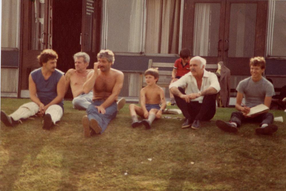 Electricians Cricket Match 1981 Electricians Cricket Match 1981