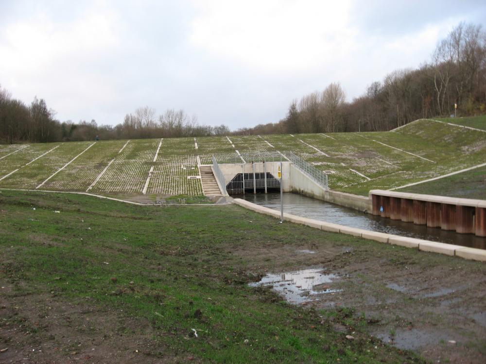 Completion of Wigan Dam.28-12-2011.