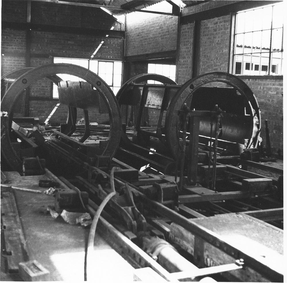 reorganisation at park colliery 1950