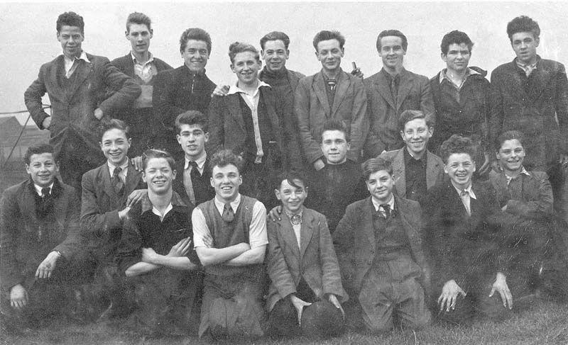 NCB training group at Low Hall, Platt Bridge, September 1953.