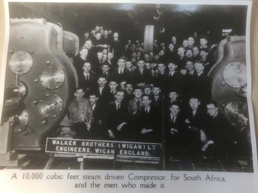 Walker Brothers (Wigan) Ltd Compressor 1930 Walker Brothers (Wigan) Ltd Compressor 1930