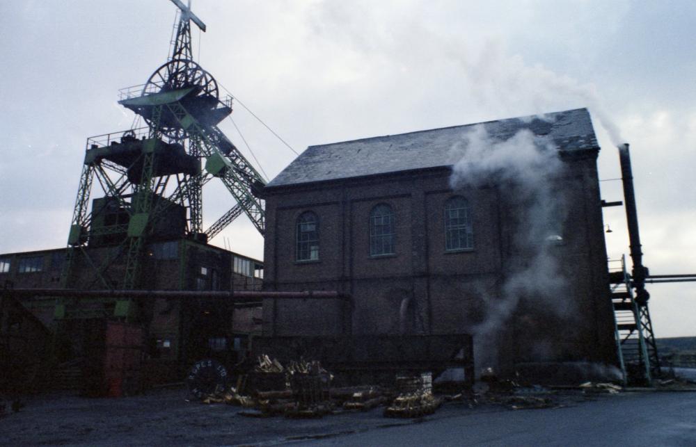 Bickershaw No.1 Pit Engine House About 1980