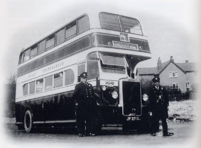 Bus at Terminus 1930's Bus at Terminus 1930's
