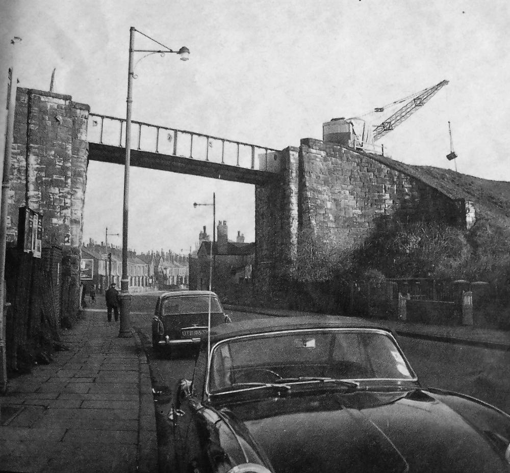 Pemberton loop line bridge demolition 1971 Pemberton loop line bridge demolition 1971
