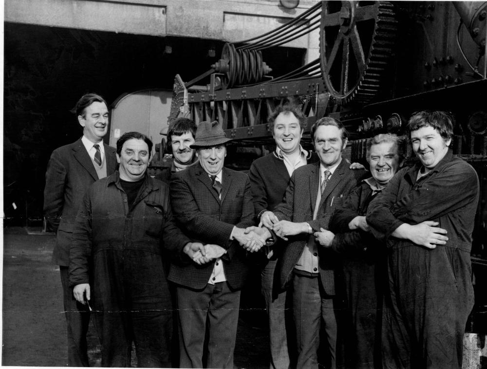 Bill Heyes retirement, 1976 Bill Heyes retirement, 1976
