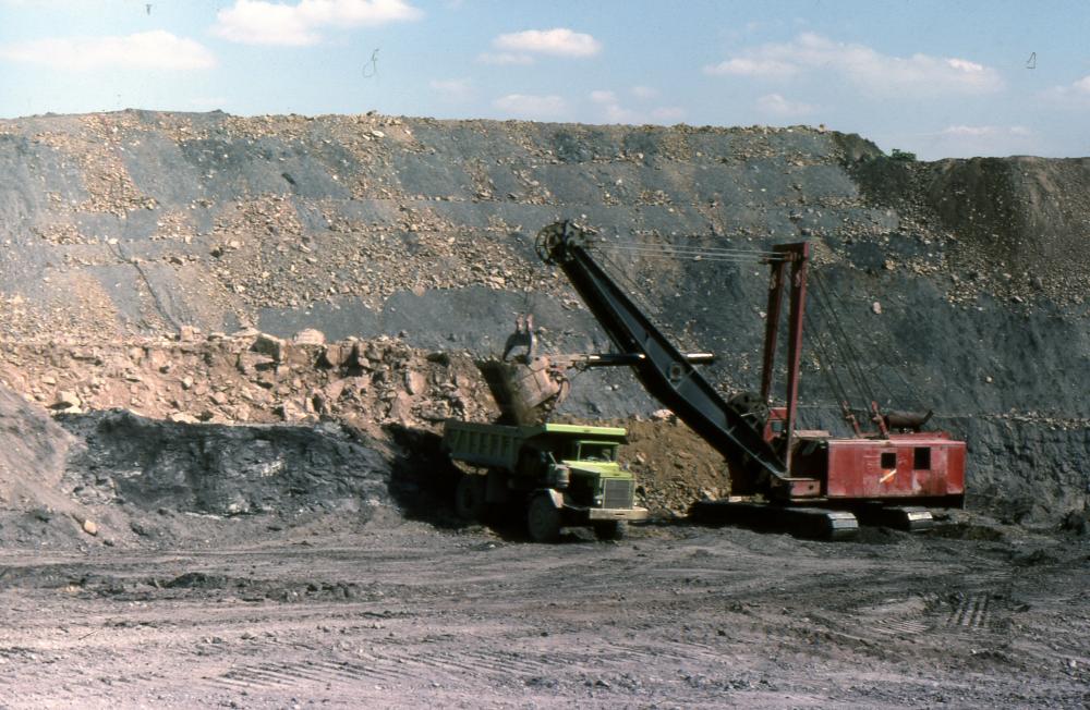 Albert Opencast 1977: View 6 Albert Opencast 1977: View 6