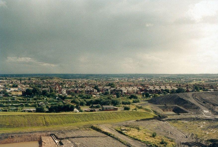 Open cast mining of the Alexandra site in 1985