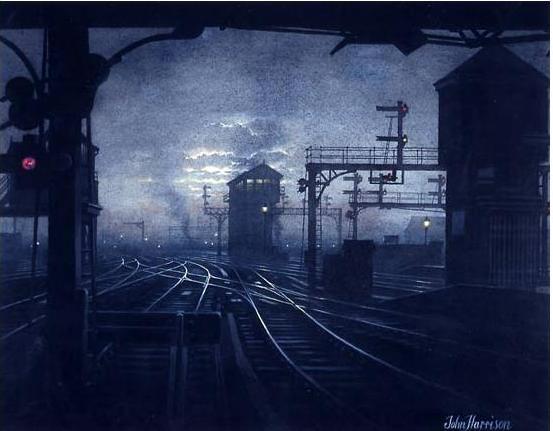 Railway Painting 'Wigan North Western'