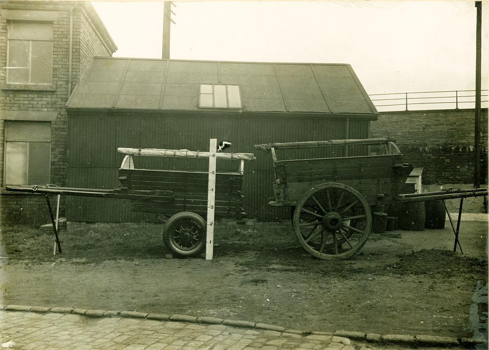Cleansing Department carts, c1930s Cleansing Department carts, c1930s