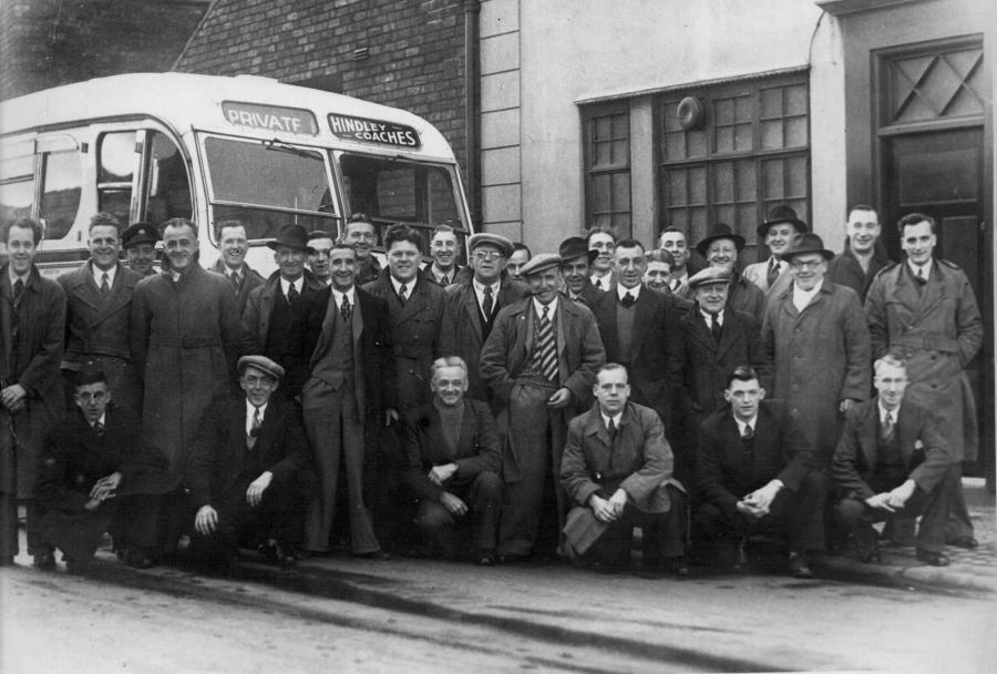 Mens outing, c1958.