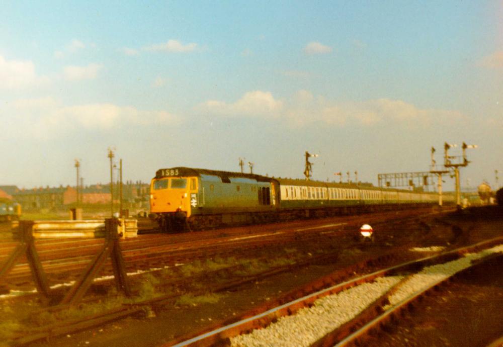 Northbound Class 50 Hauled Express 1969 Northbound Class 50 Hauled Express 1969