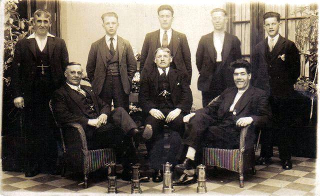 Mines early union men Mines early union men