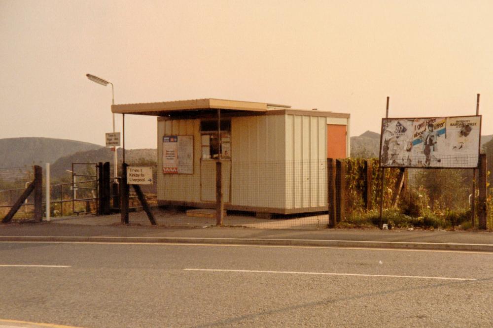 Pemberton Railway Station Ticket Office 1985