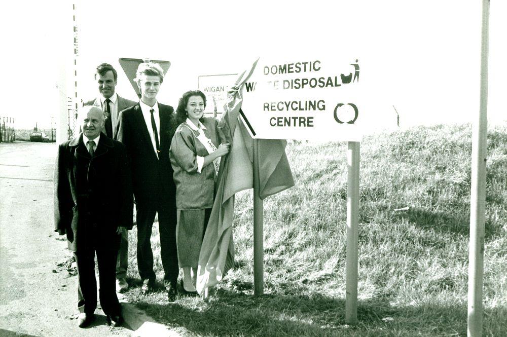 Opening of Amberswood Tip Opening of Amberswood Tip