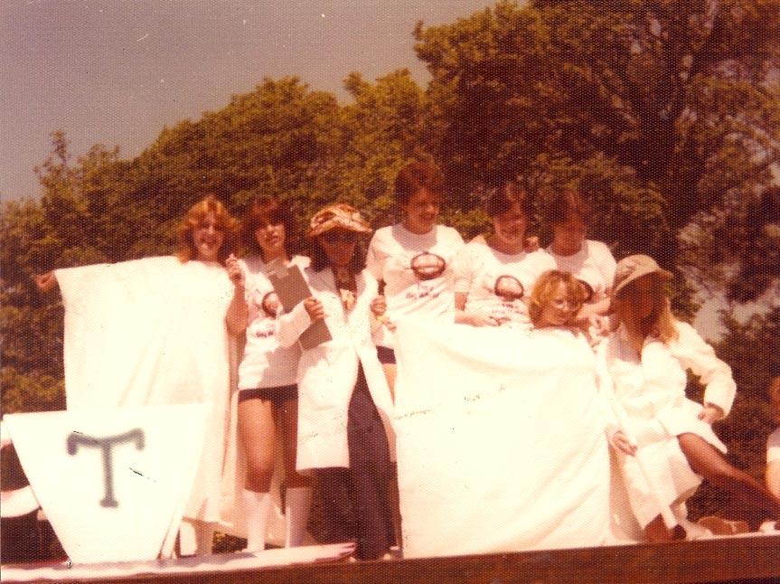The Tea Folk at Wigan Carnival 1977 the nurses float. The Tea Folk at Wigan Carnival 1977 the nurses float.