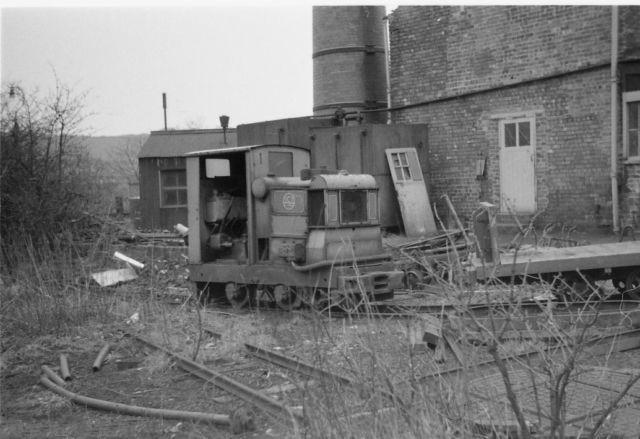 Engine at ICI Robrite works Shevington