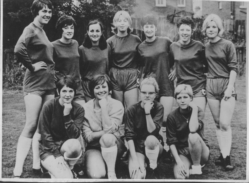 Wigan TSB Ladies Football Team 1968