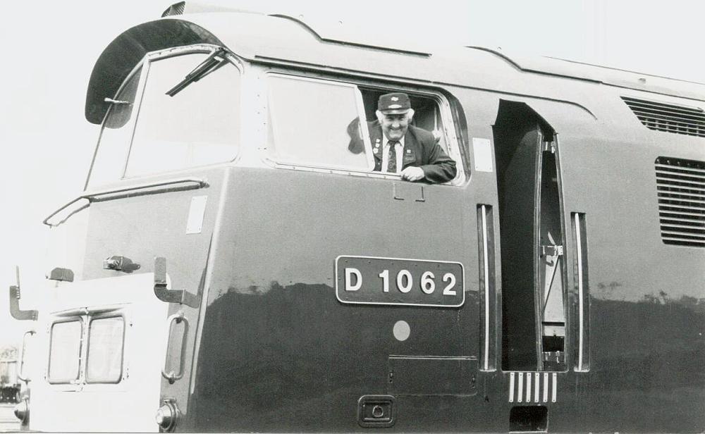 Allan Whittaker on a GWR Western courier at Springs Branch, May 1980.