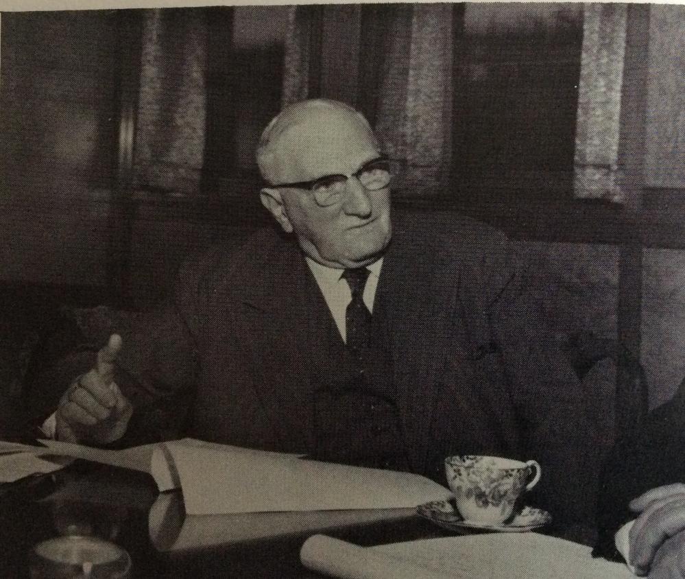 Managing Director of Makerfield Mill, Mr Wilfrid Maher . Managing Director of Makerfield Mill, Mr Wilfrid Maher .