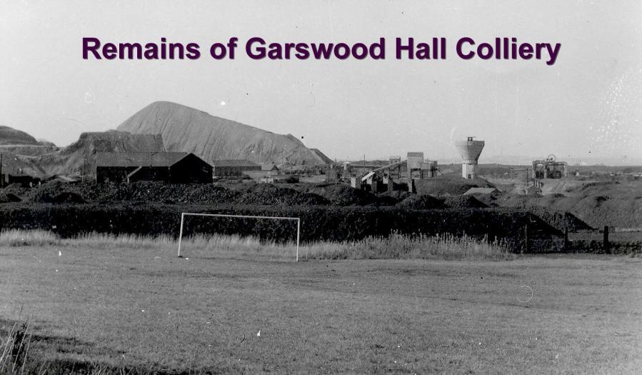 Remains of Garswood Hall Colliery. Remains of Garswood Hall Colliery.
