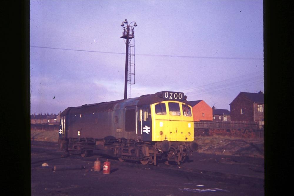 Class 25 at springs branch in 1970 Class 25 at springs branch in 1970