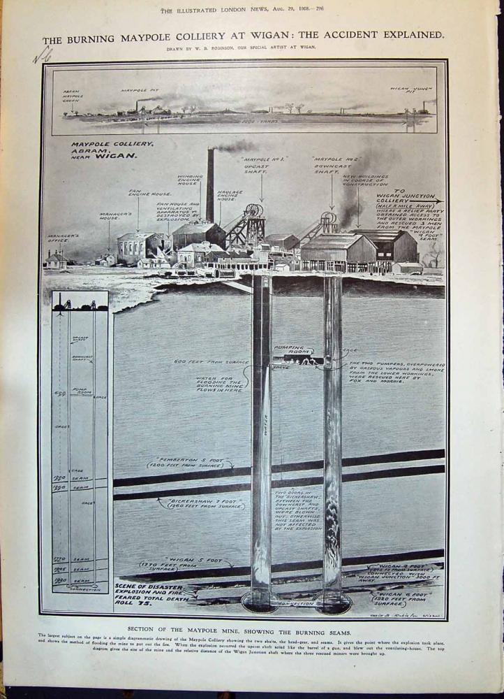Maypole Pit Disater 1908 Maypole Pit Disater 1908