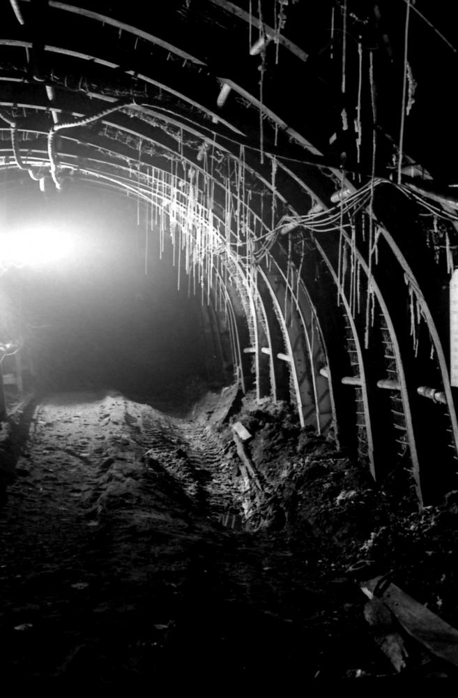 Stalagtites.