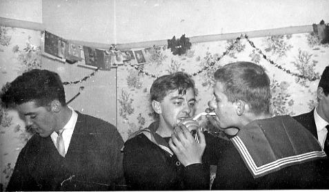 Ken Rimmer and Melvyn. Christmas 1963 Ken Rimmer and Melvyn. Christmas 1963