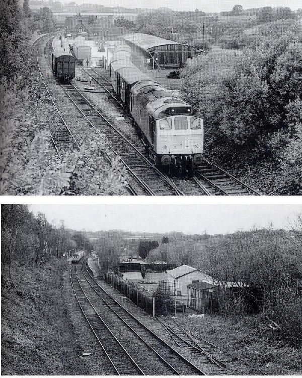 Gathurst Station 1985 & 2003 Gathurst Station 1985 & 2003