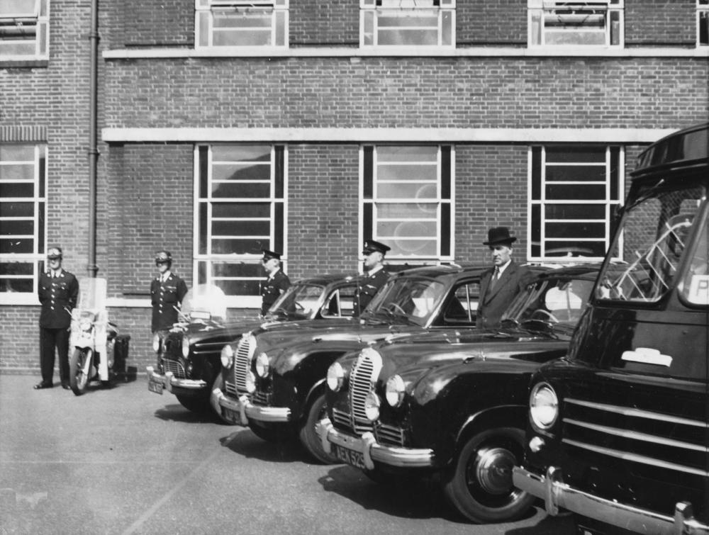 Wigan Police fleet 1950s Wigan Police fleet 1950s