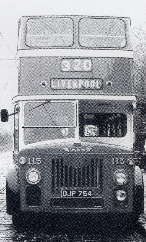 No.320 Liverpool bus No.320 Liverpool bus