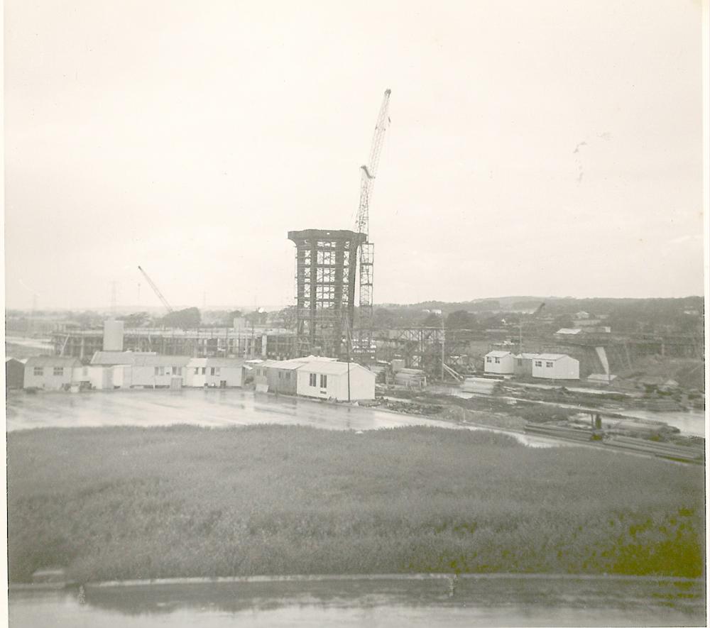 M6 Motorway Construction 1964/65.-Forton Services. M6 Motorway Construction 1964/65.-Forton Services.