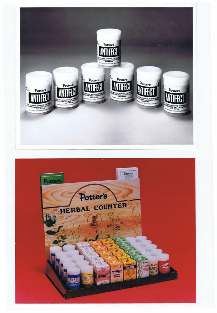 POTTER'S HERBS PRODUCTS 1 POTTER'S HERBS PRODUCTS 1