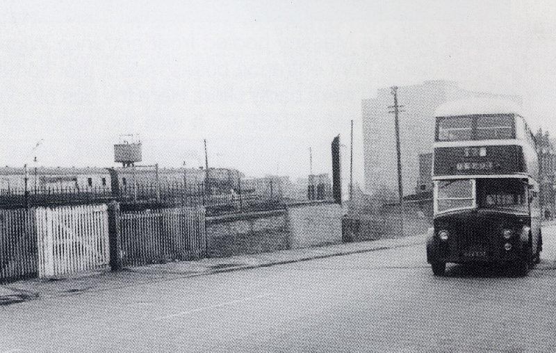 Bus in Station Road Bus in Station Road