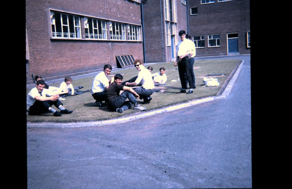 First aid team training.