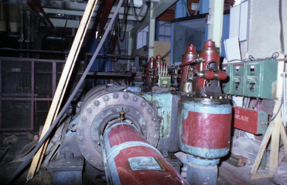 Bickershaw No.3 Pit Winding Engine about 1980